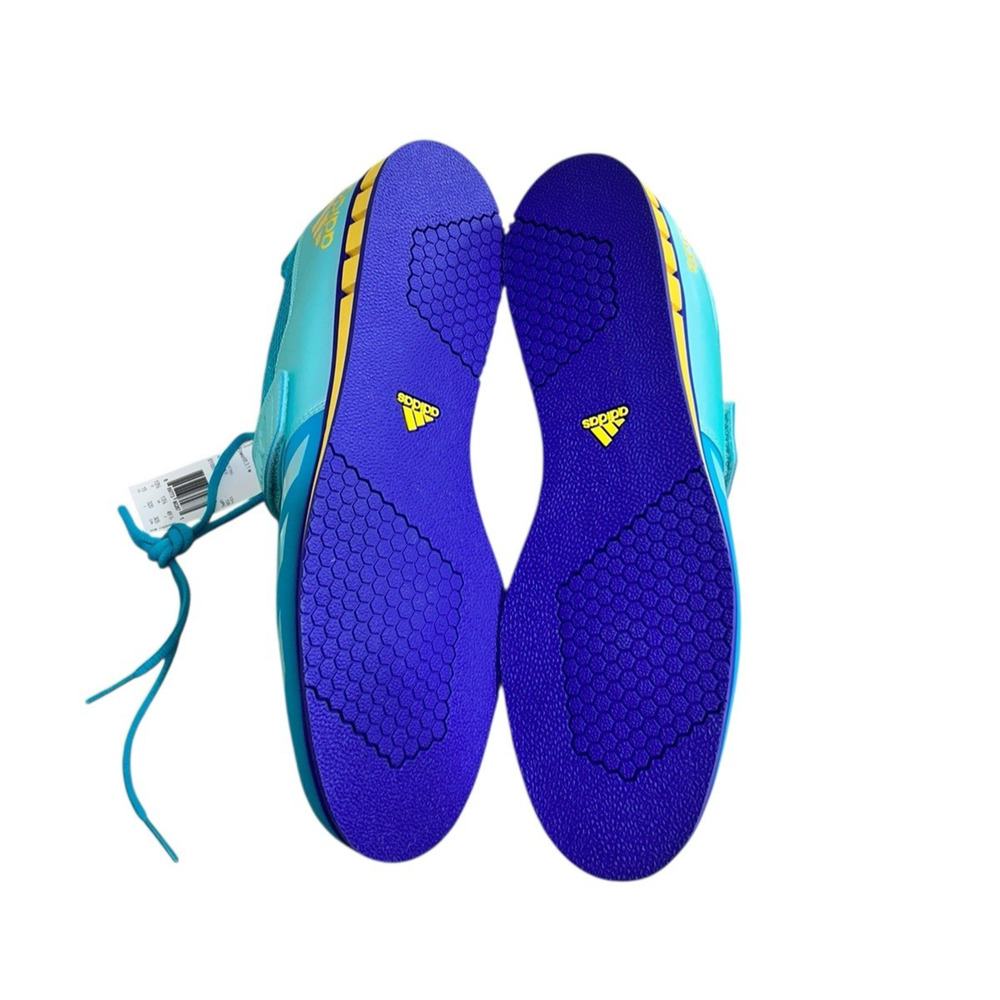 Adidas Powerlift 3.1 Weightlifting Shoes Men's 15 Energy Blue Training Sneakers - Picture 4 of 13